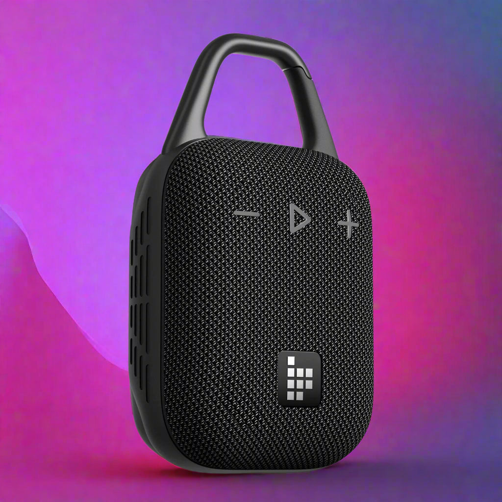 Portable Waterproof Bluetooth Speaker with Hook 20H of Playtime