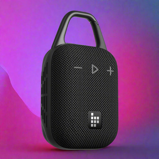 Portable Waterproof Bluetooth Speaker with Hook 20H of Playtime