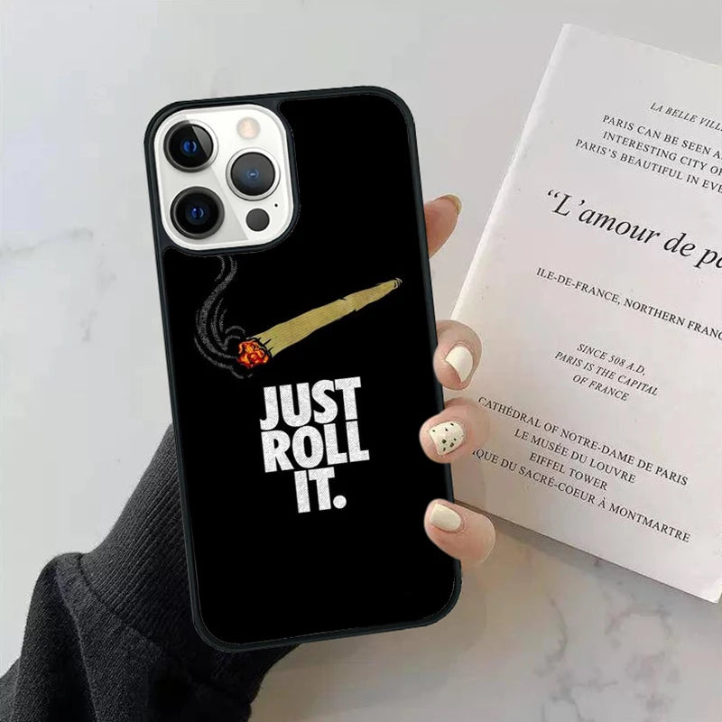 Leaf Weed 420 Smoking Phone Case Cover