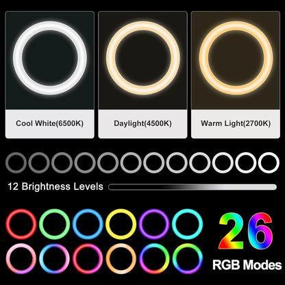 HaloRing Pro 10.5" RGB Desk Light