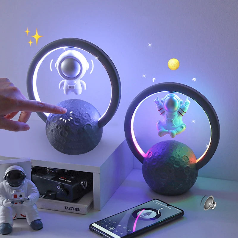 Magnetic Levitation Bluetooth Speaker with Astronaut