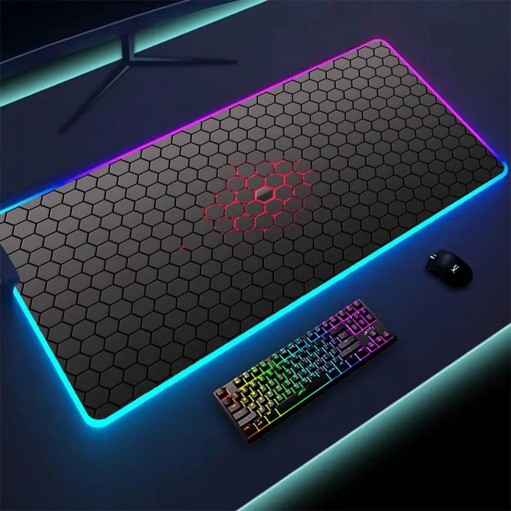 GeoLux XXL RGB Gaming Desk Mat