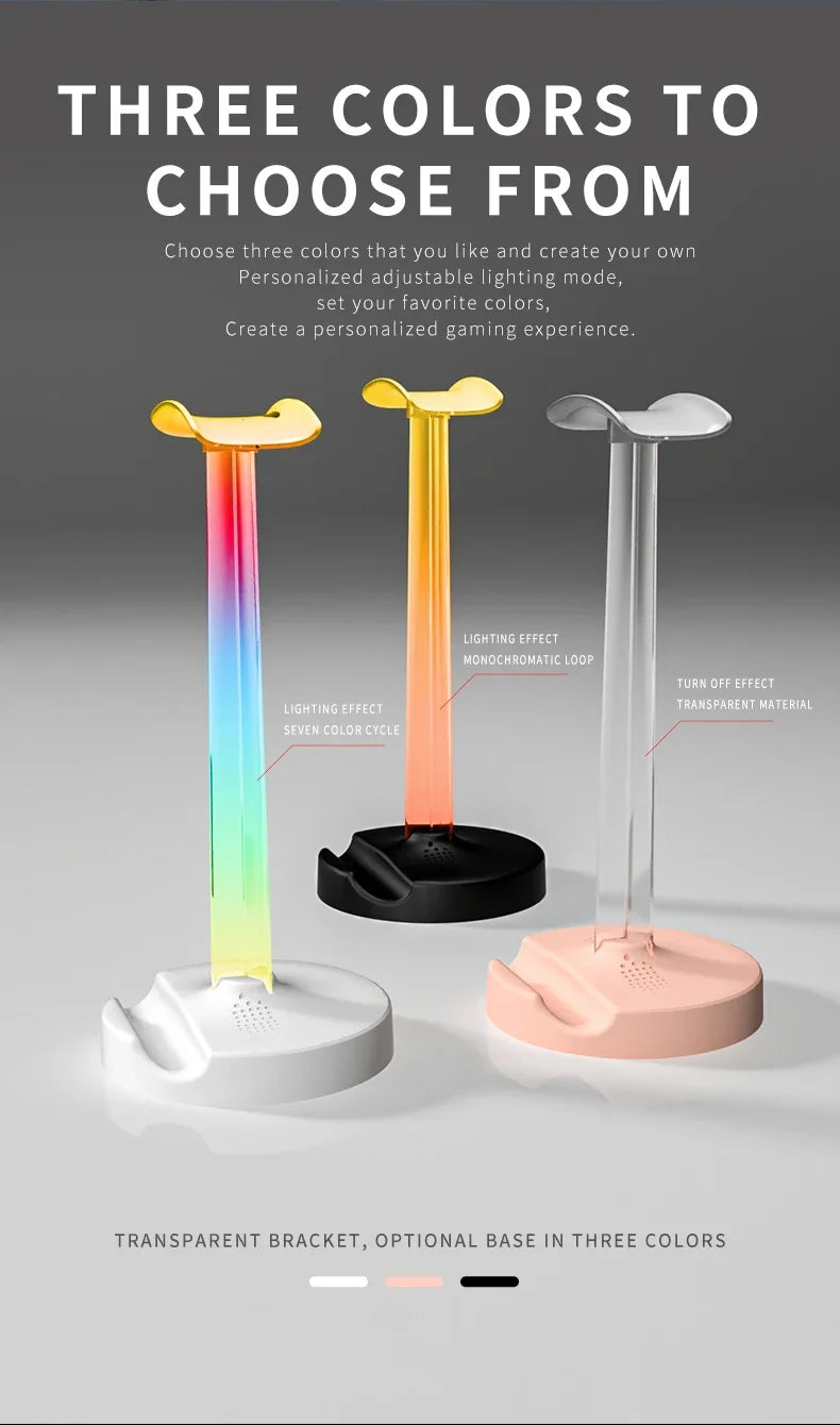 AuraStand RGB Desktop Headset Stand