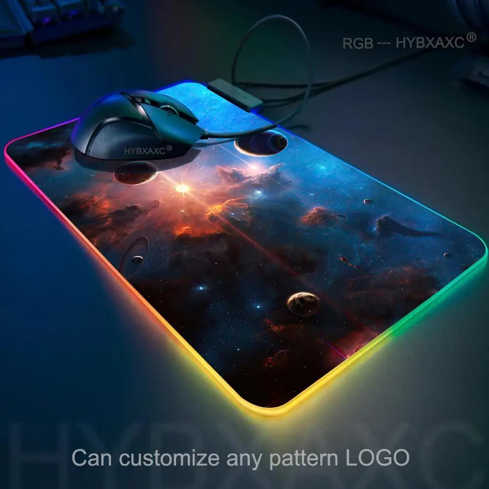 SolarSystem XXL RGB Gaming Desk Mat