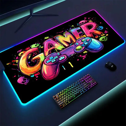GamePad XXL RGB Desk Mat