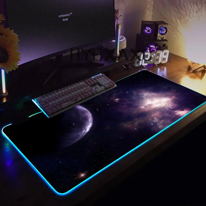 SolarSystem XXL RGB Gaming Desk Mat