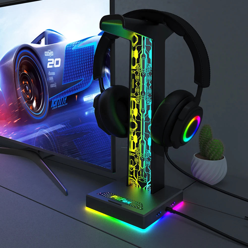 PowerStand RGB Headset Hub