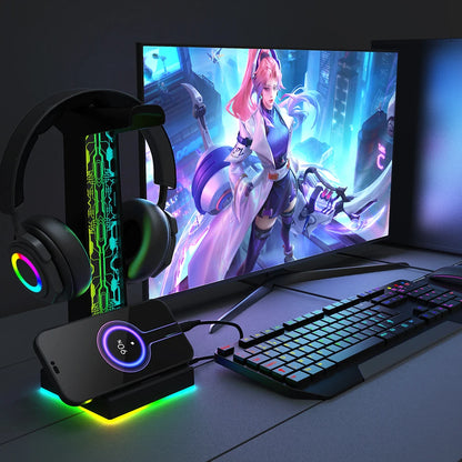 PowerStand RGB Headset Hub