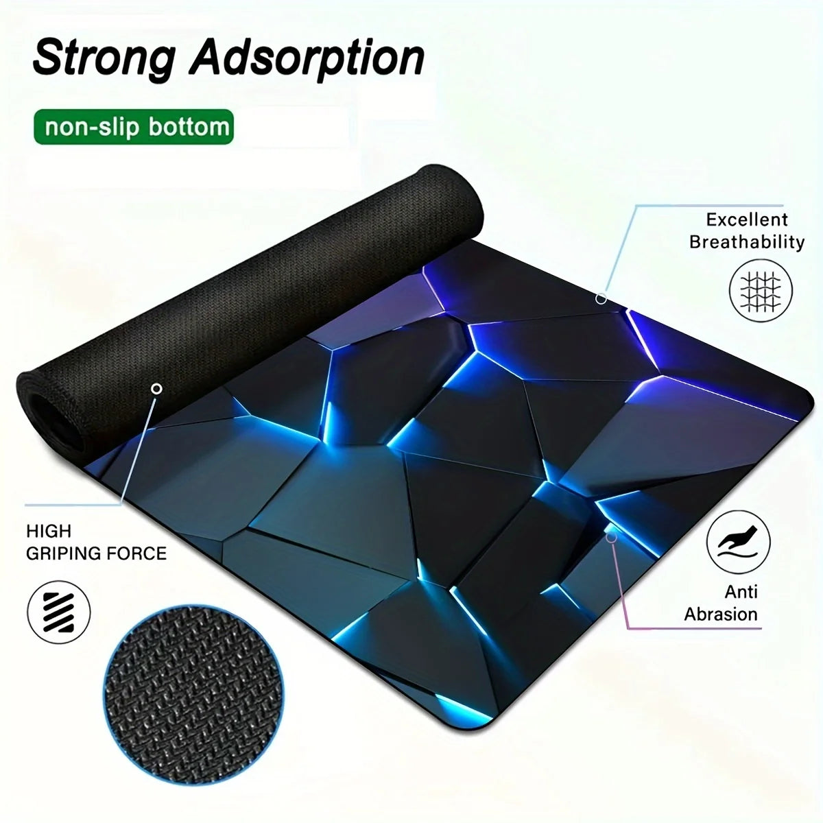 GeoWave XL RGB Desk Mat