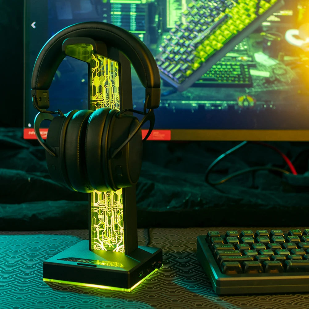 PowerStand RGB Headset Hub