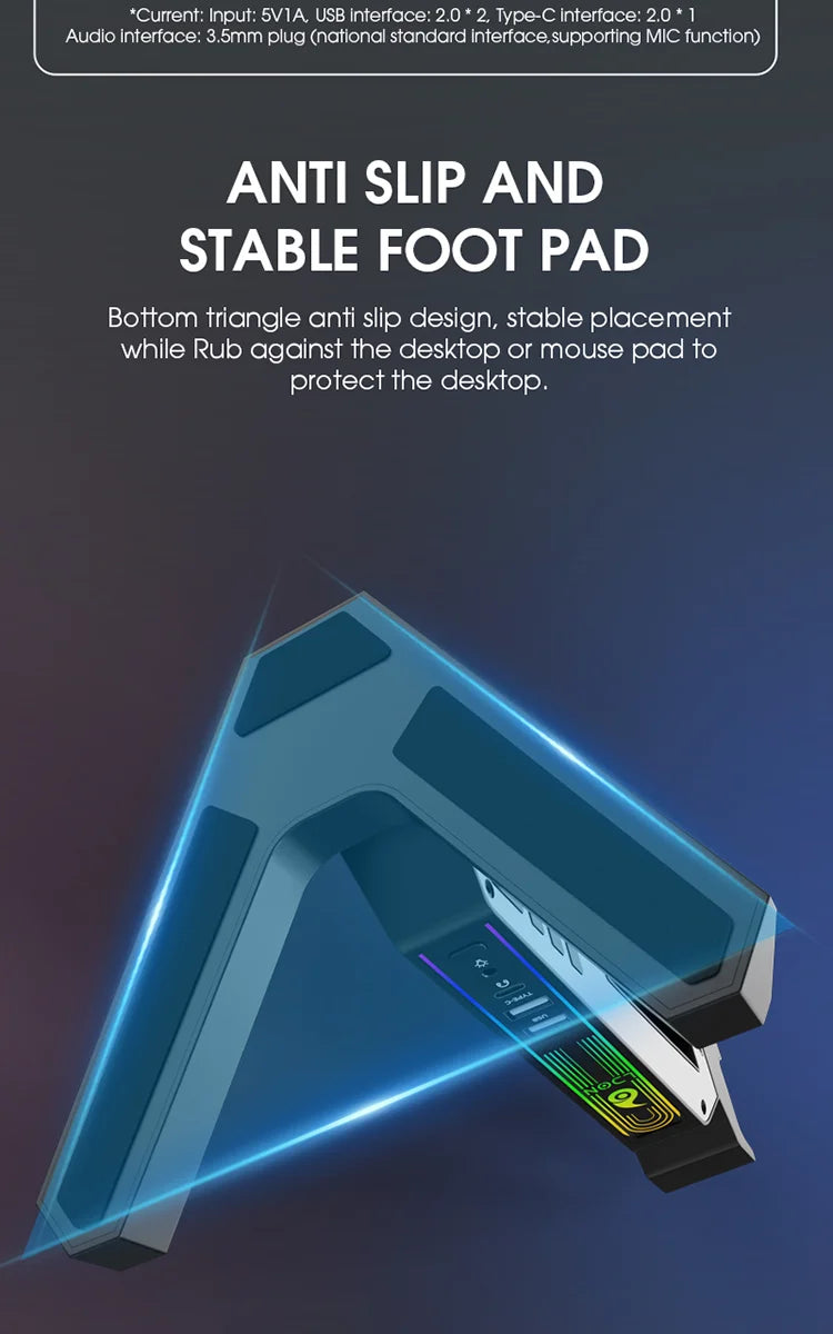 SoundSync RGB Headset Stand