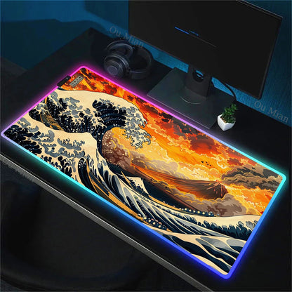 WaveArt RGB Gaming Desk Mat