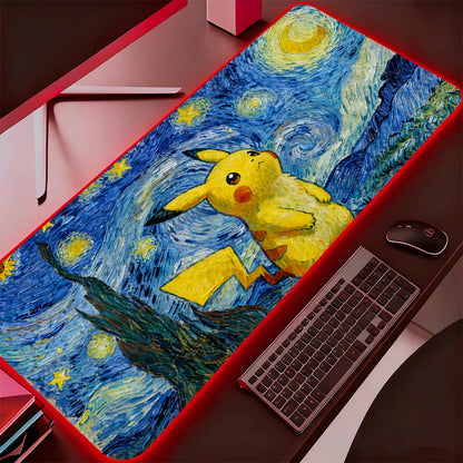 PokeGlow RGB Gaming Desk Mat