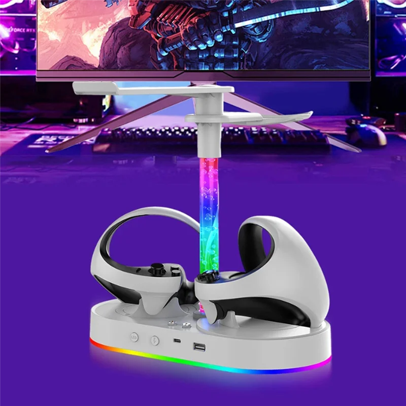 VRDock Pro RGB Charging Station for PS5 VR2
