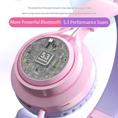 NekoSound RGB Cat Ear Gaming Headset