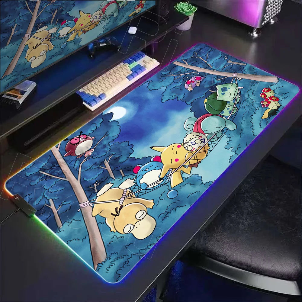PixelPlay RGB Anime Desk Mat