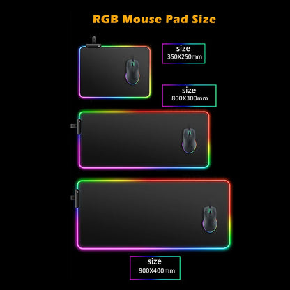 PokeGlow RGB Gaming Desk Mat