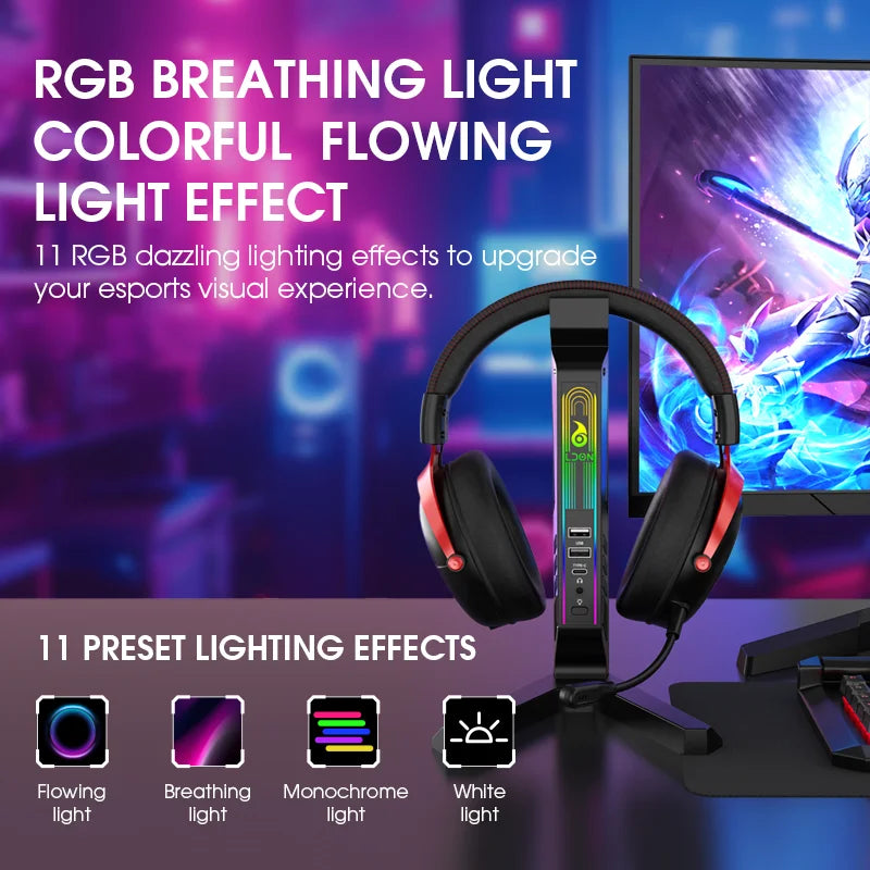 SoundSync RGB Headset Stand