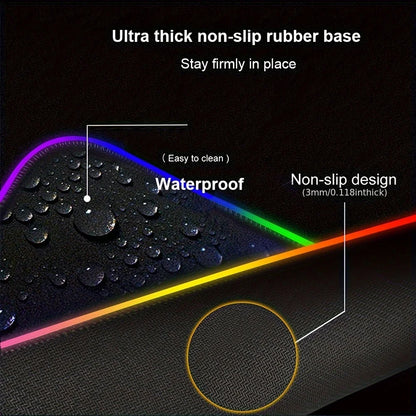 PokeGlow RGB Gaming Desk Mat