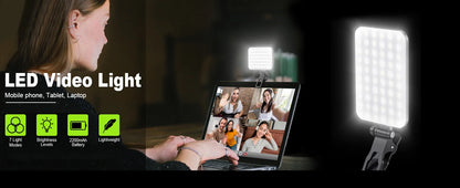 Selfie Light - 60 High-quality LED Beads Portable on Light for Phone/Tablet/Laptop