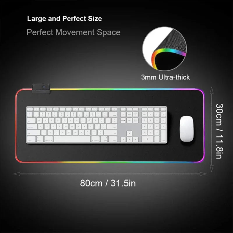 WaveArt RGB Gaming Desk Mat