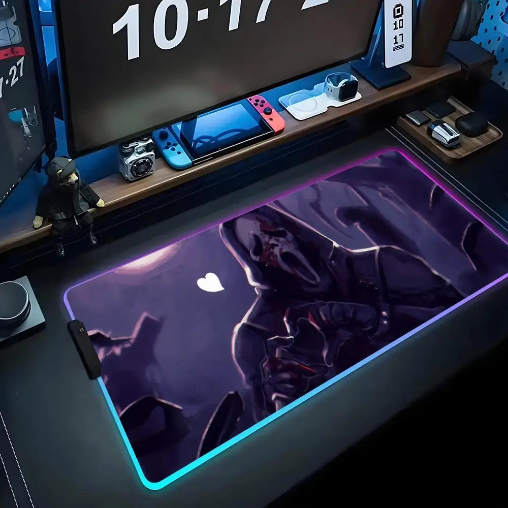 Ghost Face RGB Gaming Desk Mat