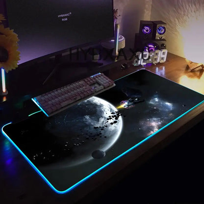 SolarSystem XXL RGB Gaming Desk Mat