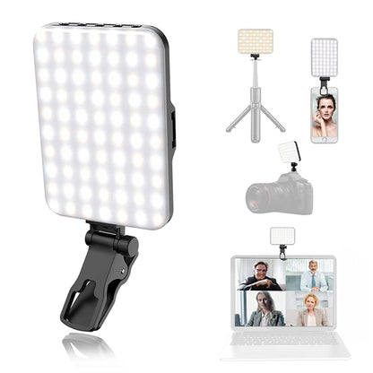 Selfie Light - 60 High-quality LED Beads Portable on Light for Phone/Tablet/Laptop