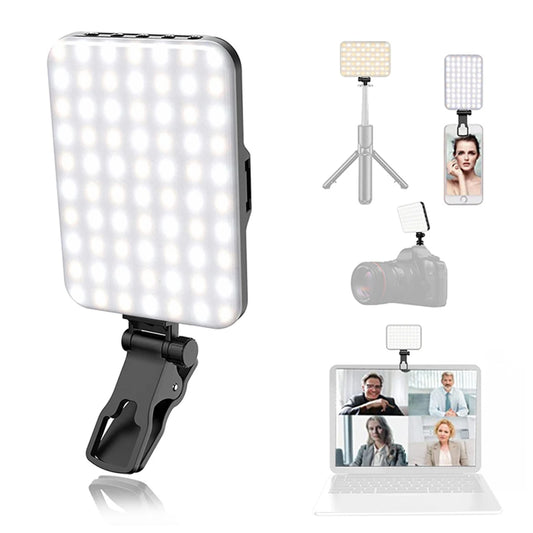 Selfie Light - 60 High-quality LED Beads Portable on Light for Phone/Tablet/Laptop