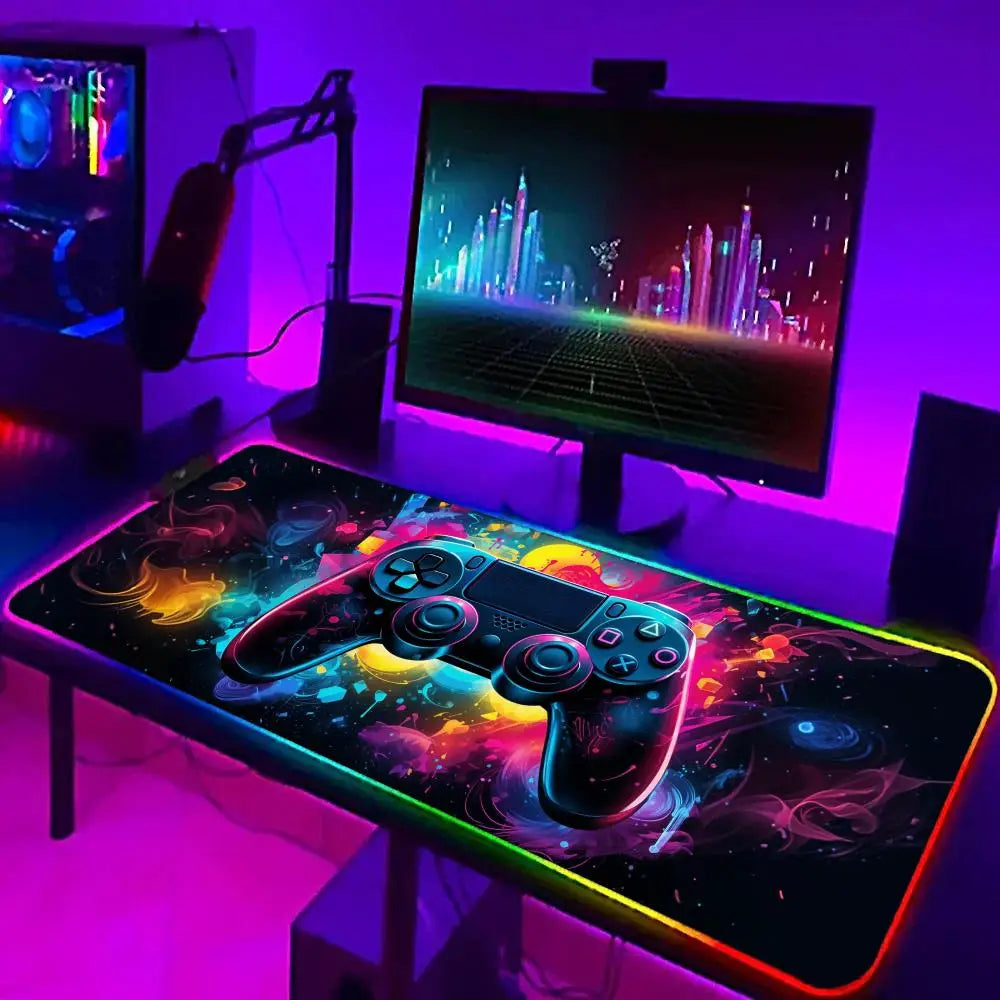 GamePad XXL RGB Desk Mat