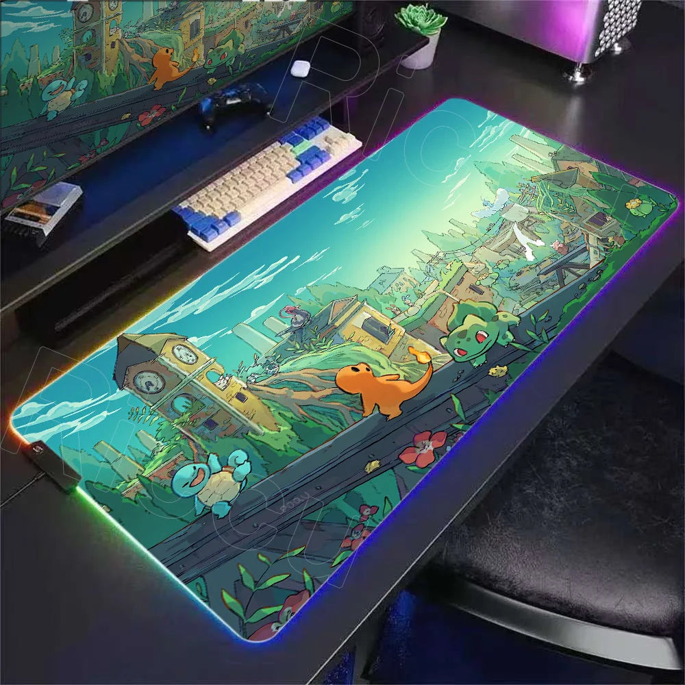 PixelPlay RGB Anime Desk Mat