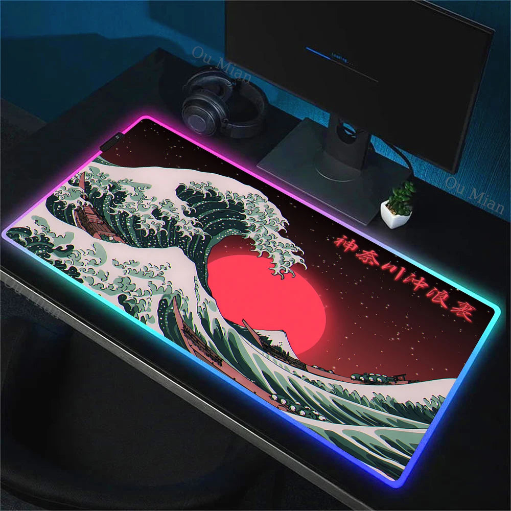 WaveArt RGB Gaming Desk Mat