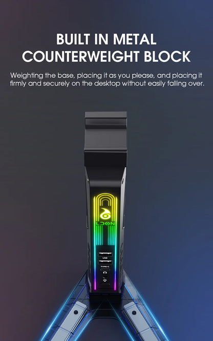 SoundSync RGB Headset Stand