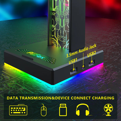 PowerStand RGB Headset Hub