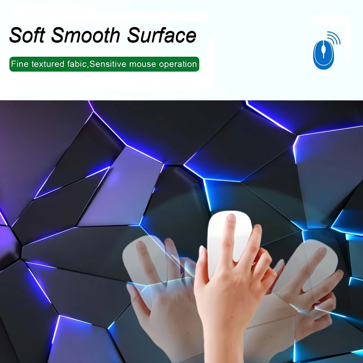 GeoWave XL RGB Desk Mat