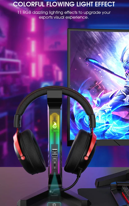 SoundSync RGB Headset Stand