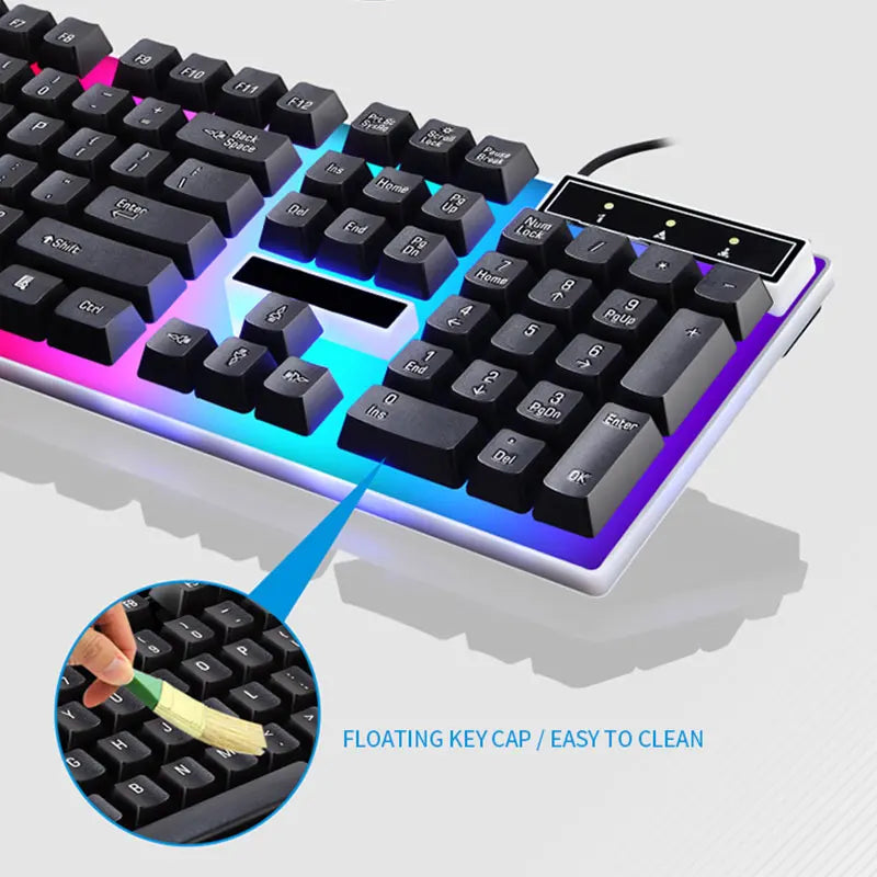 GameSync RGB Keyboard & Mouse Combo