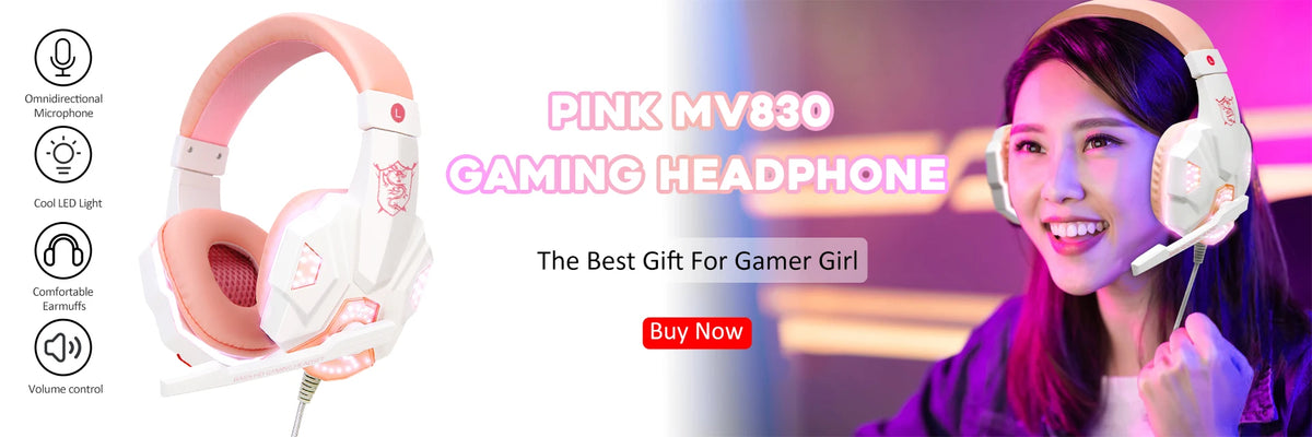 SonicWave LED Gaming Headset