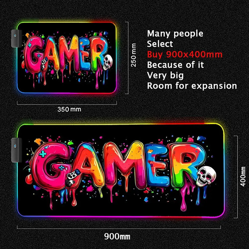 GamePad XXL RGB Desk Mat