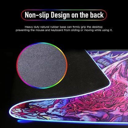 KittyGlow RGB Gaming Desk Mat