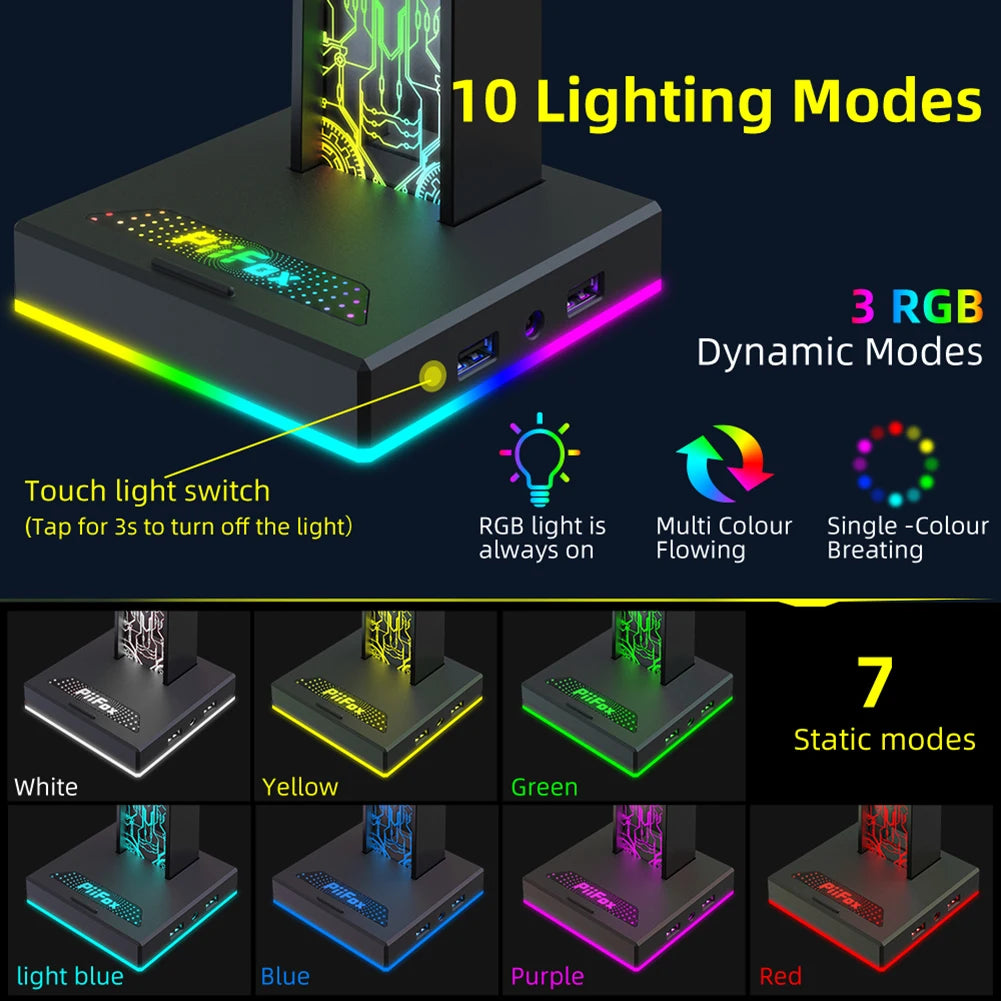 PowerStand RGB Headset Hub