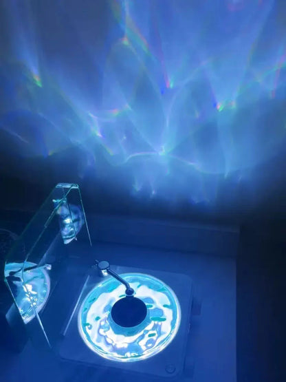 Mini Retro White Noise Bluetooth Speaker with RGB lights