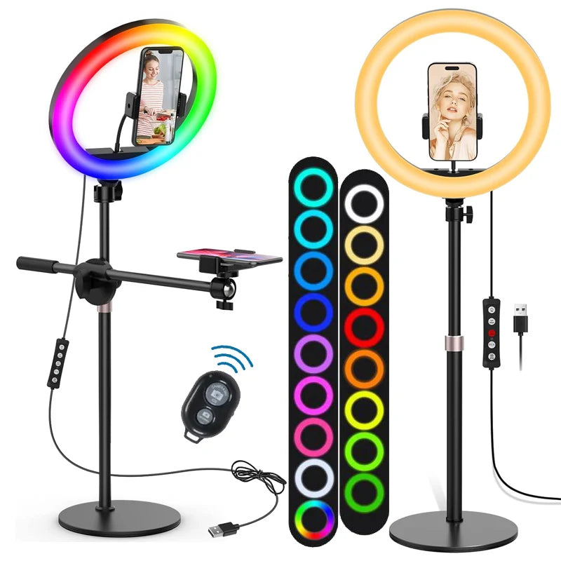 HaloRing Pro 10.5" RGB Desk Light