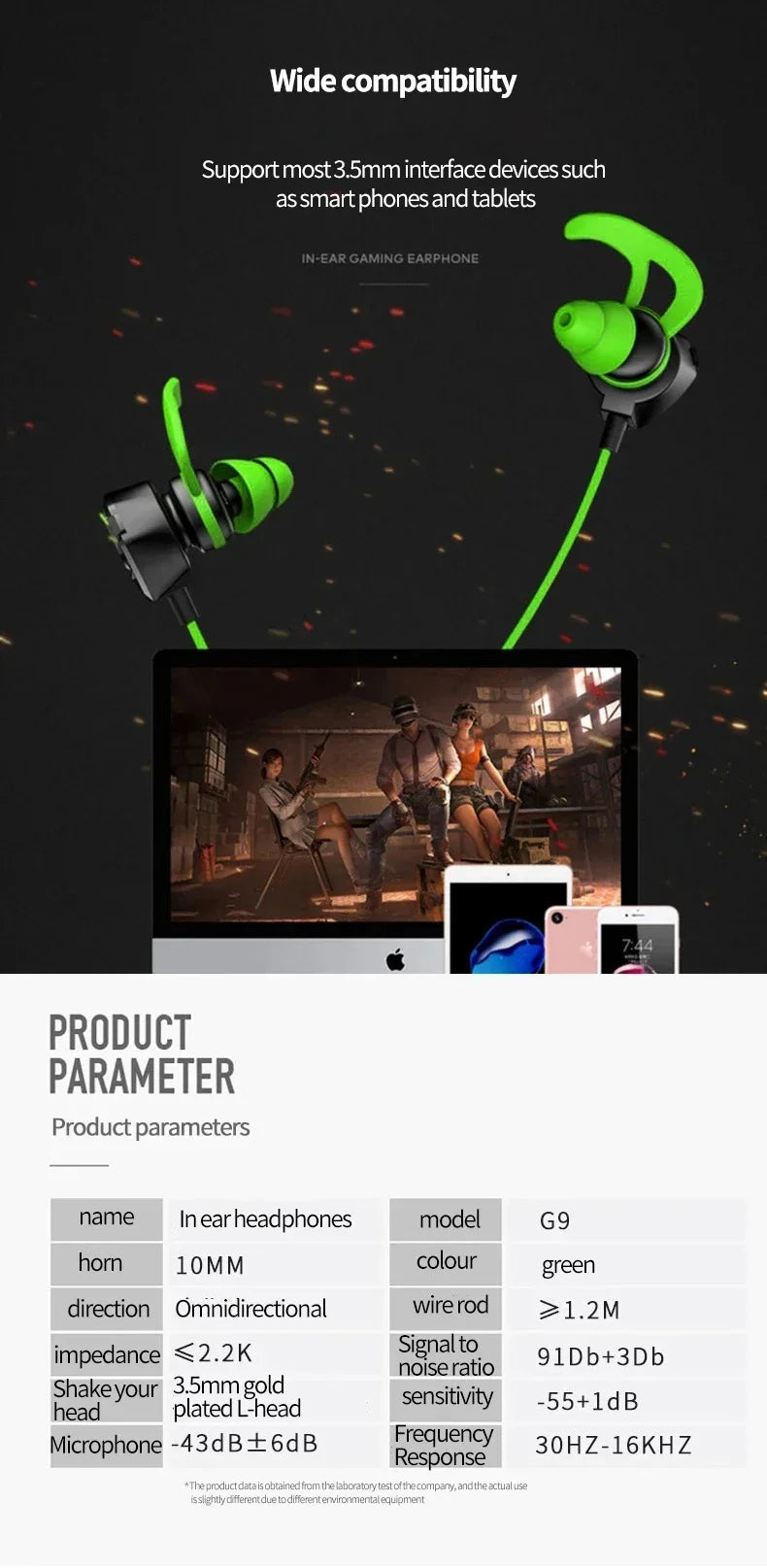 GameBuds Pro Wired Gaming Earphones