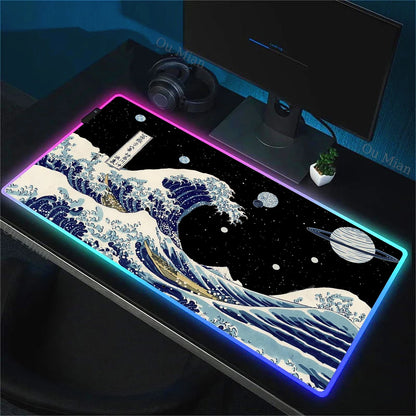 WaveArt RGB Gaming Desk Mat