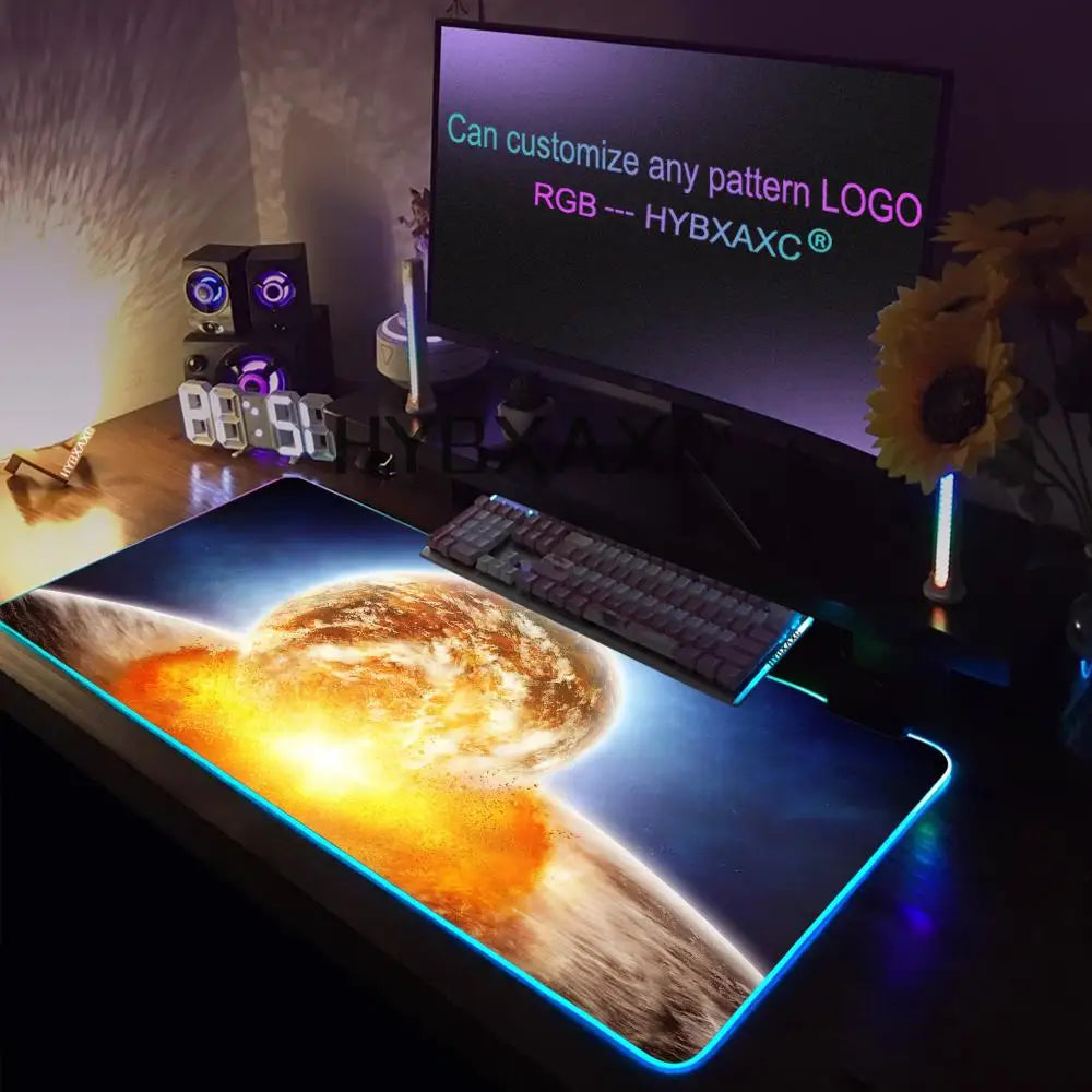 SolarSystem XXL RGB Gaming Desk Mat