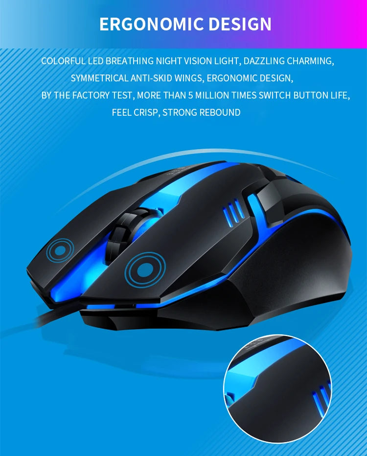 GameSync RGB Keyboard & Mouse Combo